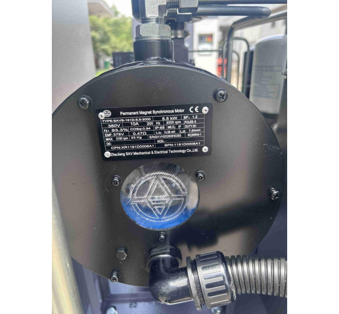 Винтовой компрессор Mast GBE-R-07 10 бар (осушитель + резервуар 190 л)