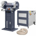 Двухдисковая шлифовальная машина CORMAK M300S с подставкой и вытяжкой MDC1500 400V
