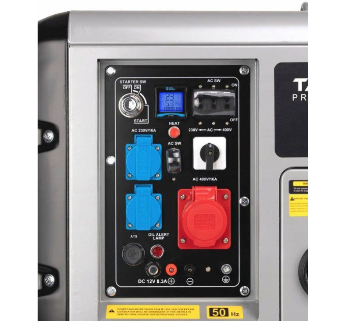 Дизельный генератор TAGRED TA10300TDS