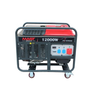 Бензиновый генератор MAST GROUP YH15000S + газовая плитка Orcamp CK-505 + 4 газовых картриджа 400 мл