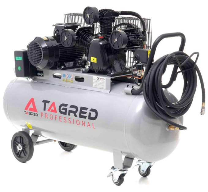 Компрессор масляный трехцилиндровый TAGRED TA307B