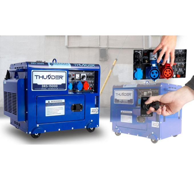Дизельный генератор THUNDER DRS-15000