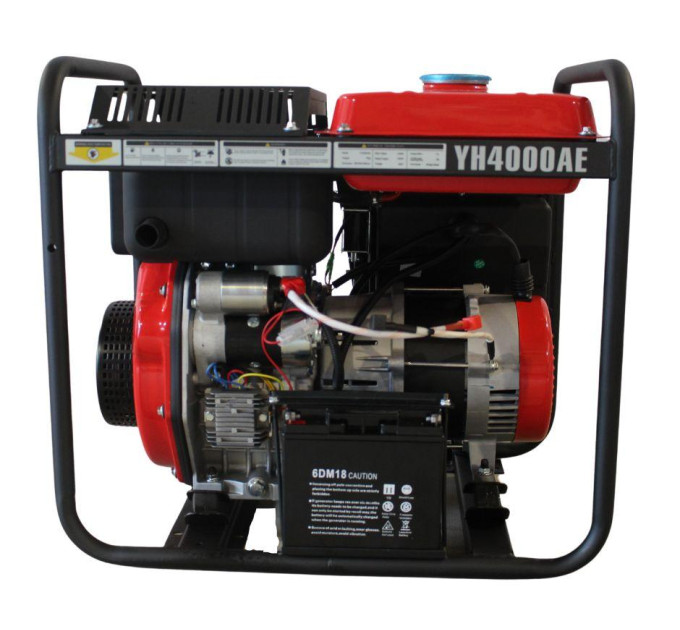 Дизельный генератор MAST GROUP YH4000AE + газовая плитка Orcamp CK-505 + 4 газовых картриджа 400 мл