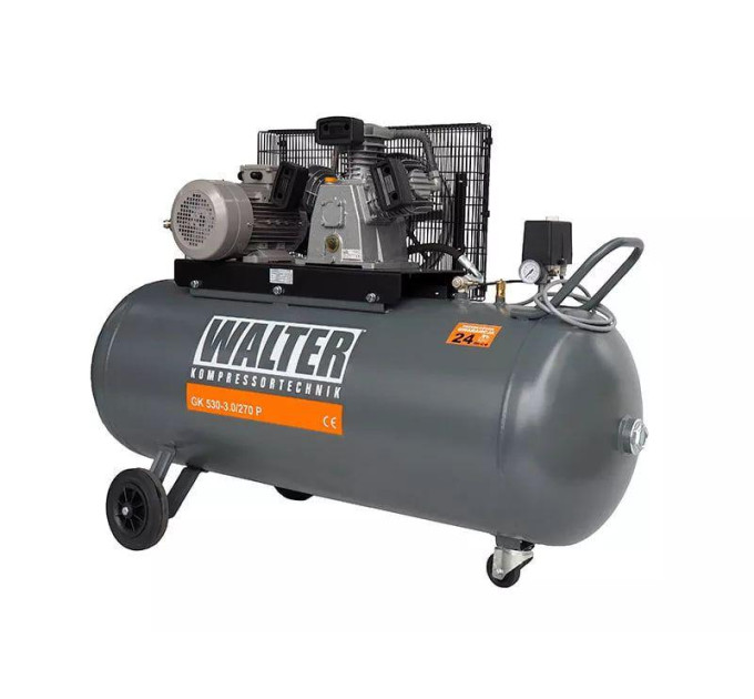 Компрессор поршневой WALTER GK 530-3,0/270 P
