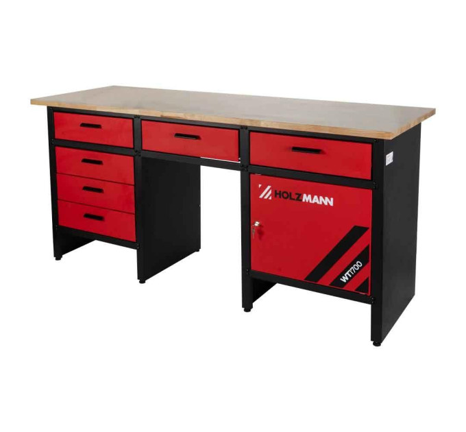 Верстак столярный из каучукового дерева Holzmann WT1700