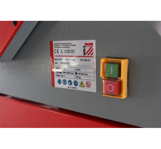 Станок шлифовальный тарельчато-ленточный Holzmann BT 1220TOP
