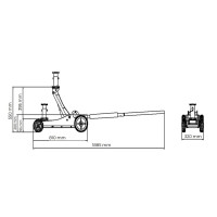 Домкрат для внедорожников Holzmann OWH3.0