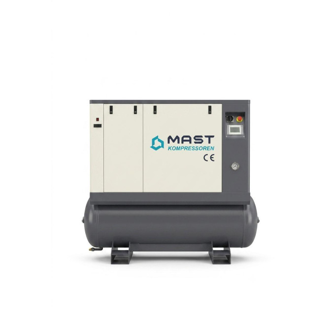 Винтовой компрессор Mast SPM-15DT 10BAR (осушитель + резервуар 500 л)