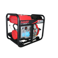 Дизельный генератор MAST GROUP YH7000AE + газовая плитка Orcamp CK-505 + электрический обогреватель Gardyer