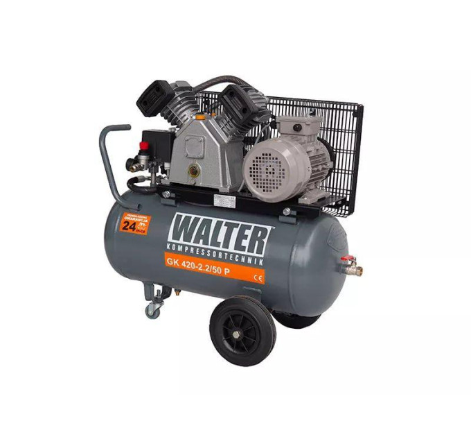 Компрессор поршневой WALTER GK 420-2,2/50 P