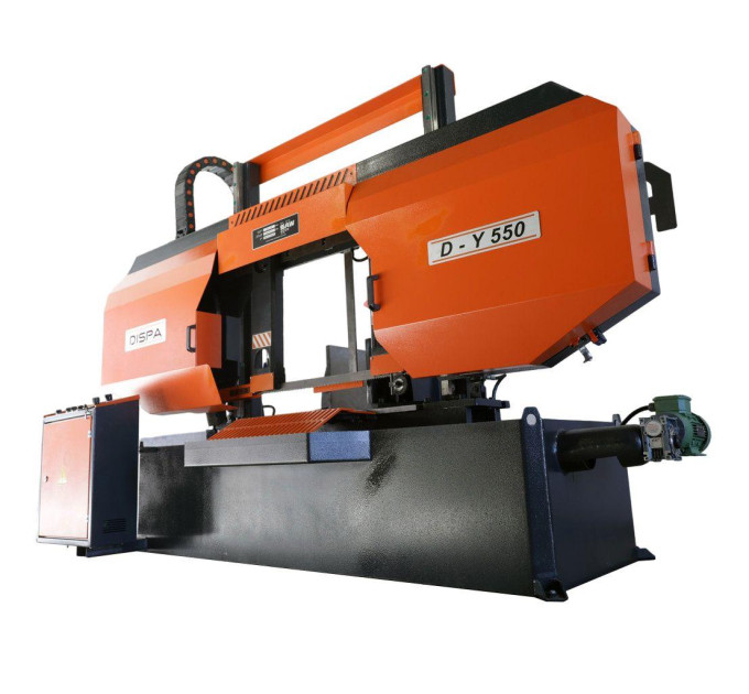 Полуавтоматическая двухколонная ленточная пила DISPA MAKINA D-Y 550