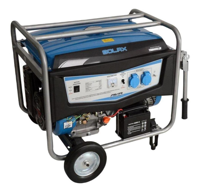 Бензиновый генератор SOLAX YM8000LQE
