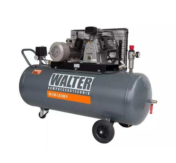 Компрессор поршневой WALTER GK 530-3,0/200 P