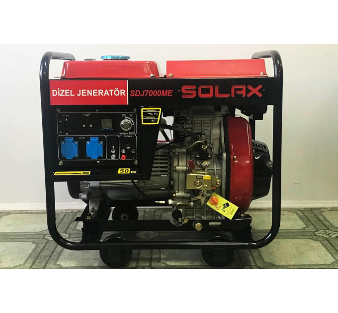 Дизельный генератор SOLAX SDJ7000ME