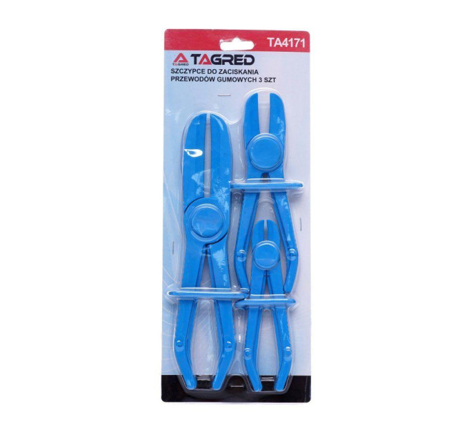 Набор щипцов для обжима топливопроводов, 3 шт TAGRED TA4171