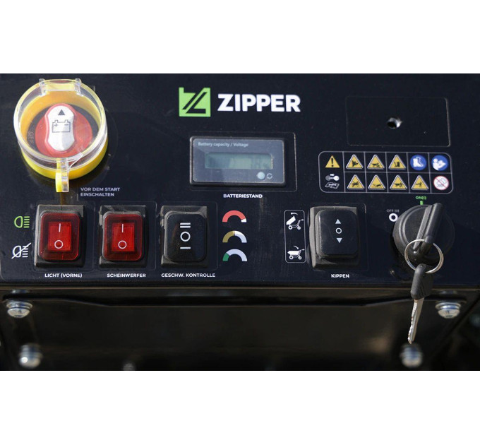 Аккумуляторная тачка Zipper ZI-ED500