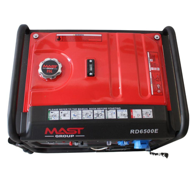 Бензиновый генератор MAST GROUP RD6500E