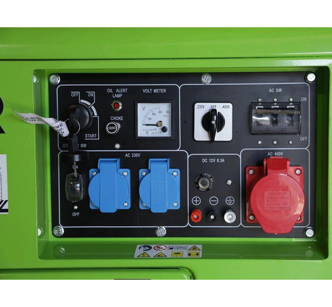 Дизельный генератор Zipper ZI-STE7500DSH