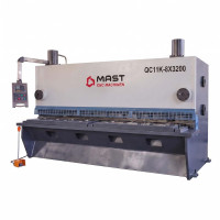 Гідравлічні гільйотинні ножиці MAST CNC MACHINEN QC11K-8X3200 з TP10S