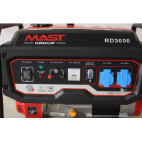 Бензиновый генератор MAST GROUP RD3600 + газовая плитка Orcamp CK-505 + 4 газовых картриджа 400 мл