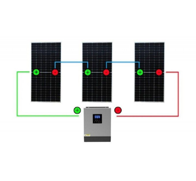 Солнечный фотоэлектрический инвертор OFF-GRID PGF OG-5500 MPPT 5.5KW + WiFi