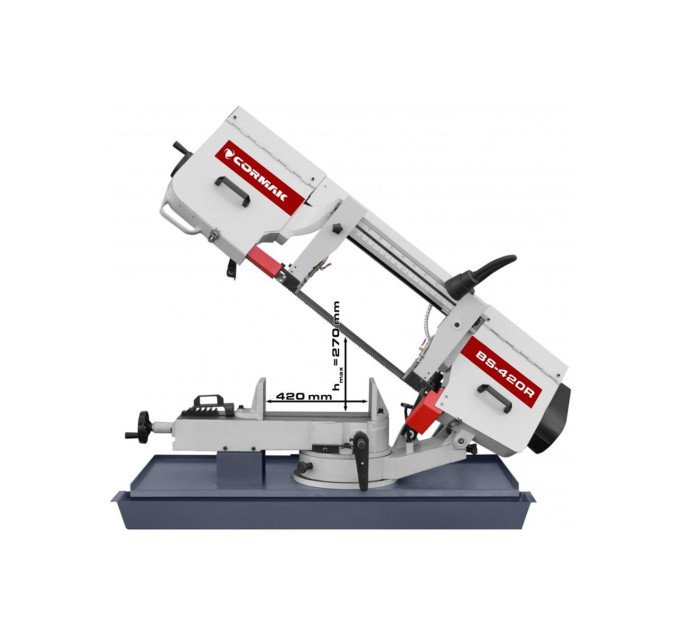 Ленточная пила по металлу CORMAK BS-420RH