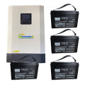 Солнечный фотоэлектрический инвертор OFF-GRID PGF OG-5500 MPPT 5.5KW + WiFi + аккумулятор Bass Polska AGM