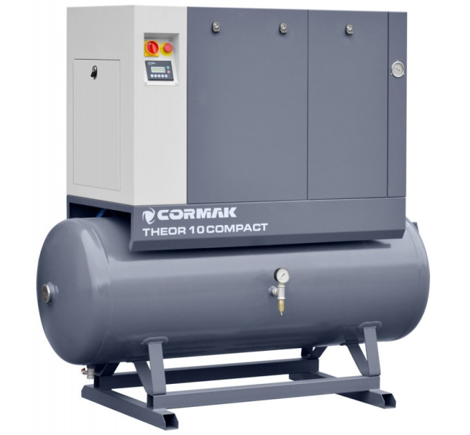 Комплект CORMAK THEOR 20 INVERTER Compact (гвинтовий компресор THEOR 20, осушувач повітря N20S, бак 500 л)