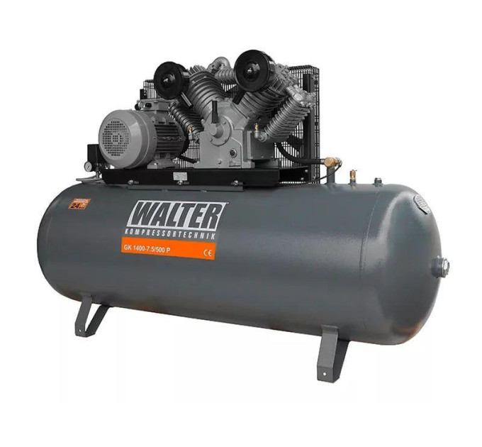 Компрессор поршневой WALTER GK 1400-7,5/500 P