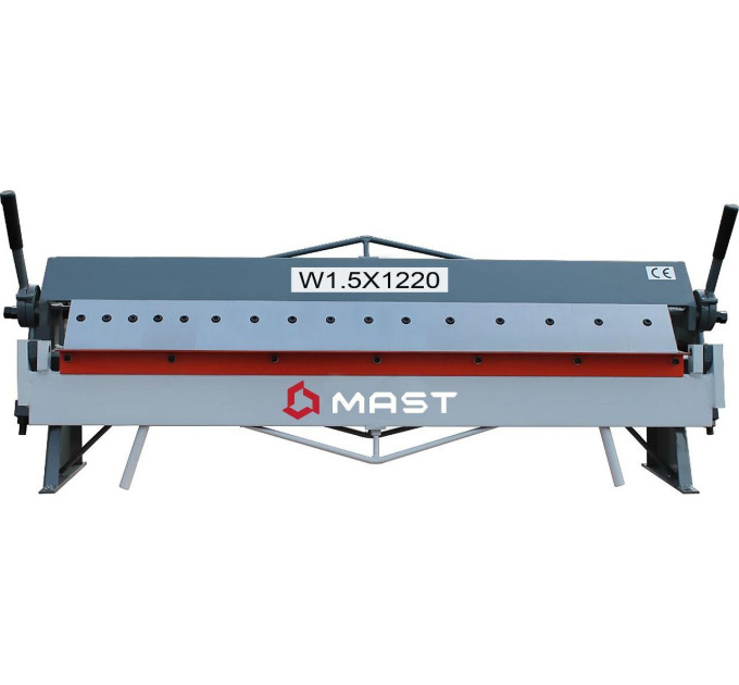 Сегментный листогибочный станок MAST W1.5X1220