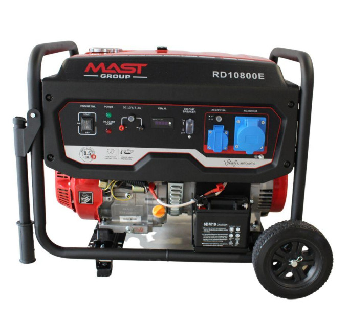 Бензиновый генератор MAST GROUP RD10800E