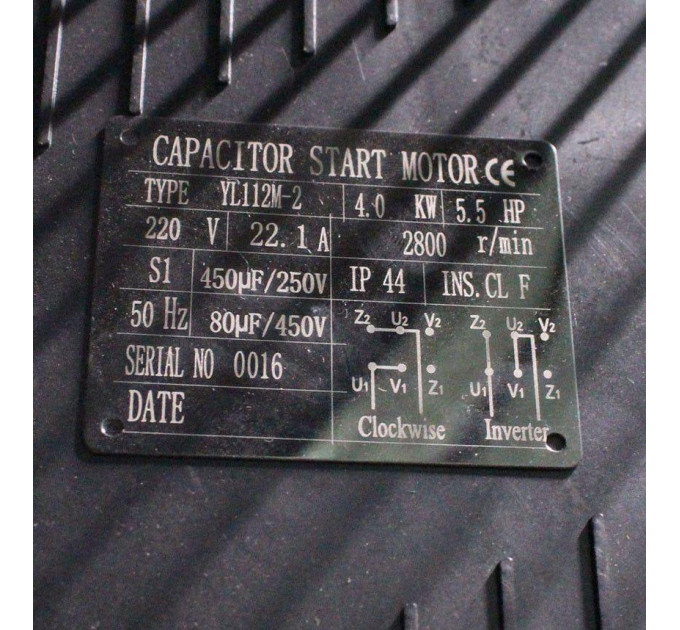 Поршневий компресор MAST VA90/200L 220V