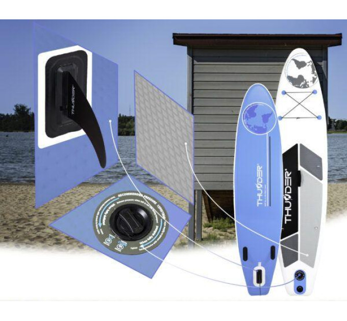 SUP-доска THUNDER PLANET-BLUE 320