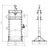 Пресс гидравлический Holzmann WP50ECO