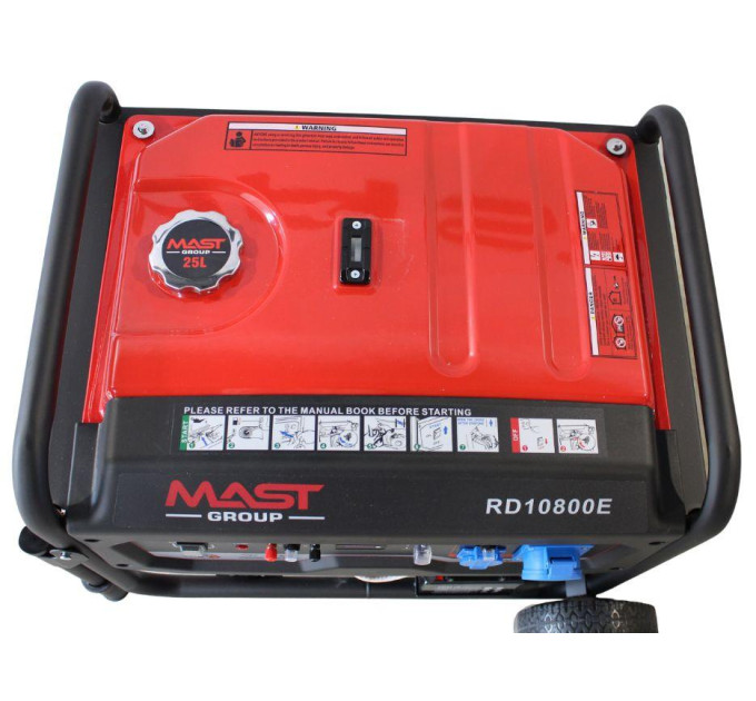 Бензиновый генератор MAST GROUP RD10800E