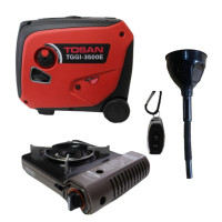 Инверторный генератор TOSAN ТGGI-3500E + газовая плитка Orcamp CK-505 и лейка в подарок
