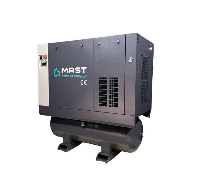 Винтовой компрессор 16 Бар Mast LZN-30 COMBO inverter (осушитель + резервуар 500 л)