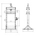 Пресс гидравлический Holzmann WP30ECO