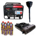 Бензиновый генератор MAST GROUP YH21000S + газовая плитка Orcamp CK-505 + 4 газовых картриджа 400 мл