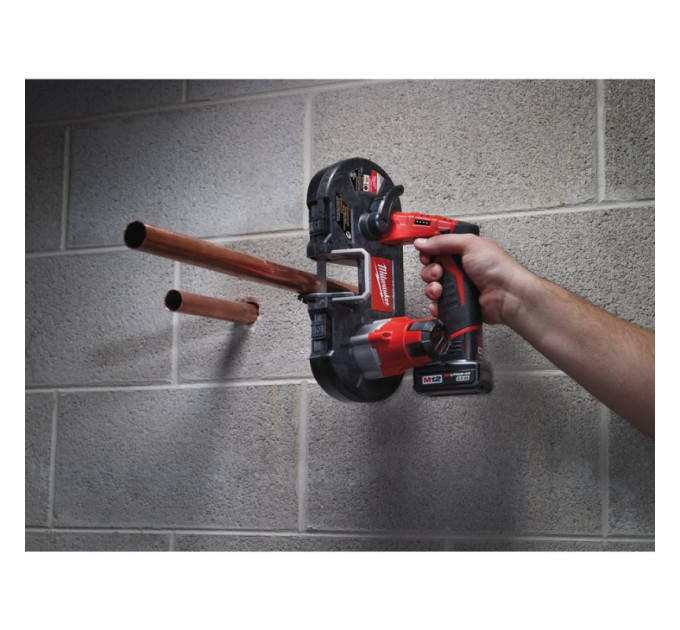 Пила ленточная аккумуляторная MILWAUKEE M12 BS-0 (каркас)