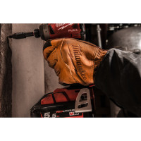 Перчатки рабочие кожаные MILWAUKEE S/7