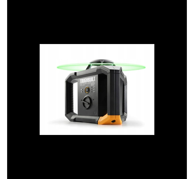Ротационный лазер 360º ToughBuilt TB-H2S4-LL-M150-R1 с приемником зеленый 150 м