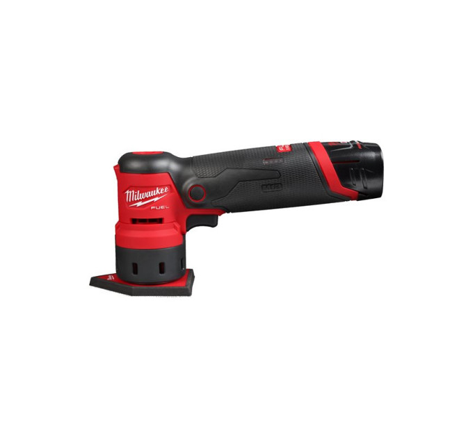 Шліфмашина вібраційна акумуляторна безщіткова MILWAUKEE M12 FDSS-422X (ЗУ+2акк.+HDкейс)