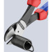 Кусачки боковые (бокорезы) особой мощности, Ø4,6мм, 250мм KNIPEX 74 02 250 SB, фосфатированные