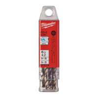 Свердло по металу HSS-G MILWAUKEE DIN1897, Ø4,2х55х22мм, короткий, (10шт)