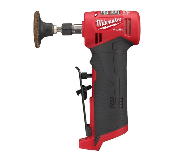 Машина шліфувальна акумуляторна цангова кутова безщіткова MILWAUKEE M12 FDGA-422B (ЗУ+2ак)