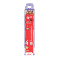 Свердло по металу RedHEX SHOCKWAVE™ HSS-TiN MILWAUKEE, Ø7,0х109х66мм, (5шт)