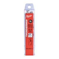 Свердло по металу THUNDERWEB HSS-G MILWAUKEE, DIN338, Ø8,9х125х81мм, (5шт)