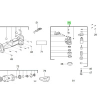 Корпус редуктора в зборі/Milwaukee M18FMT Корпус редуктора в зборі/Milwaukee M18FMT