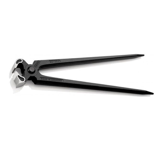 Кусачки-молоток (клещи) для подковки лошадей, 20,0мм KNIPEX 55 00 300 SB, фосфатированные